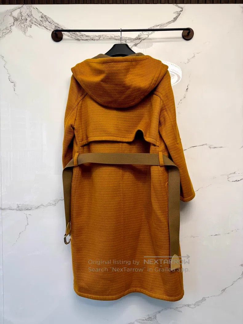 Hermes Hermes Leather Buckle Bathrobe Coat Size XXS / US 00 / IT 34 - 3 Thumbnail