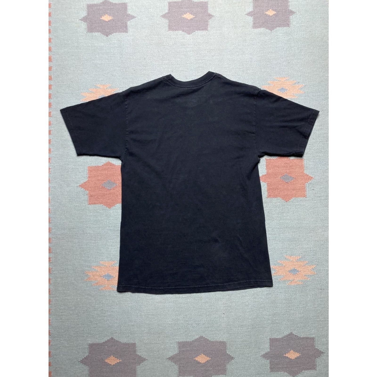 Hanes VINTAGE Hanes T-Shirt Mens M Black He Who Laughs Last Thinks Slowest Funny Medium T-Shirt 90s 2000s Hot Topic Adults Mens Size US M / EU 48-50 / 2 - 4 Thumbnail