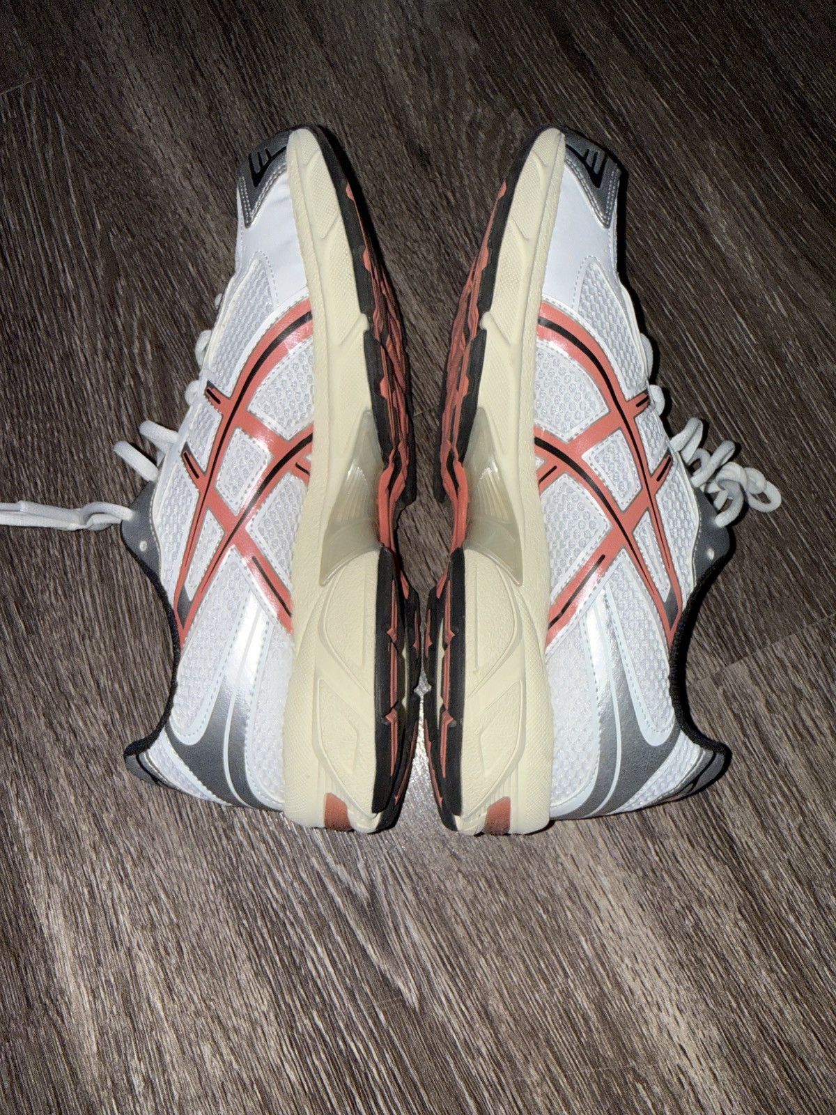 Asics Asics gel-1130 white desert red Size US 10 / EU 43 - 1 Thumbnail