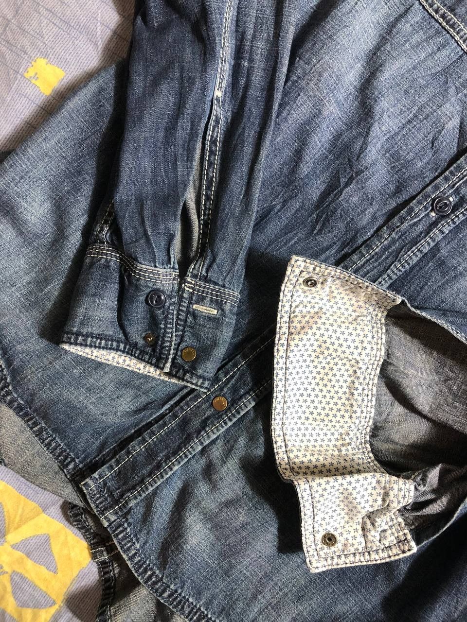 Diesel Rare! Diesel Project Monogram Shirt Y2K Button Up 90s Size US L / EU 52-54 / 3 - 9 Thumbnail