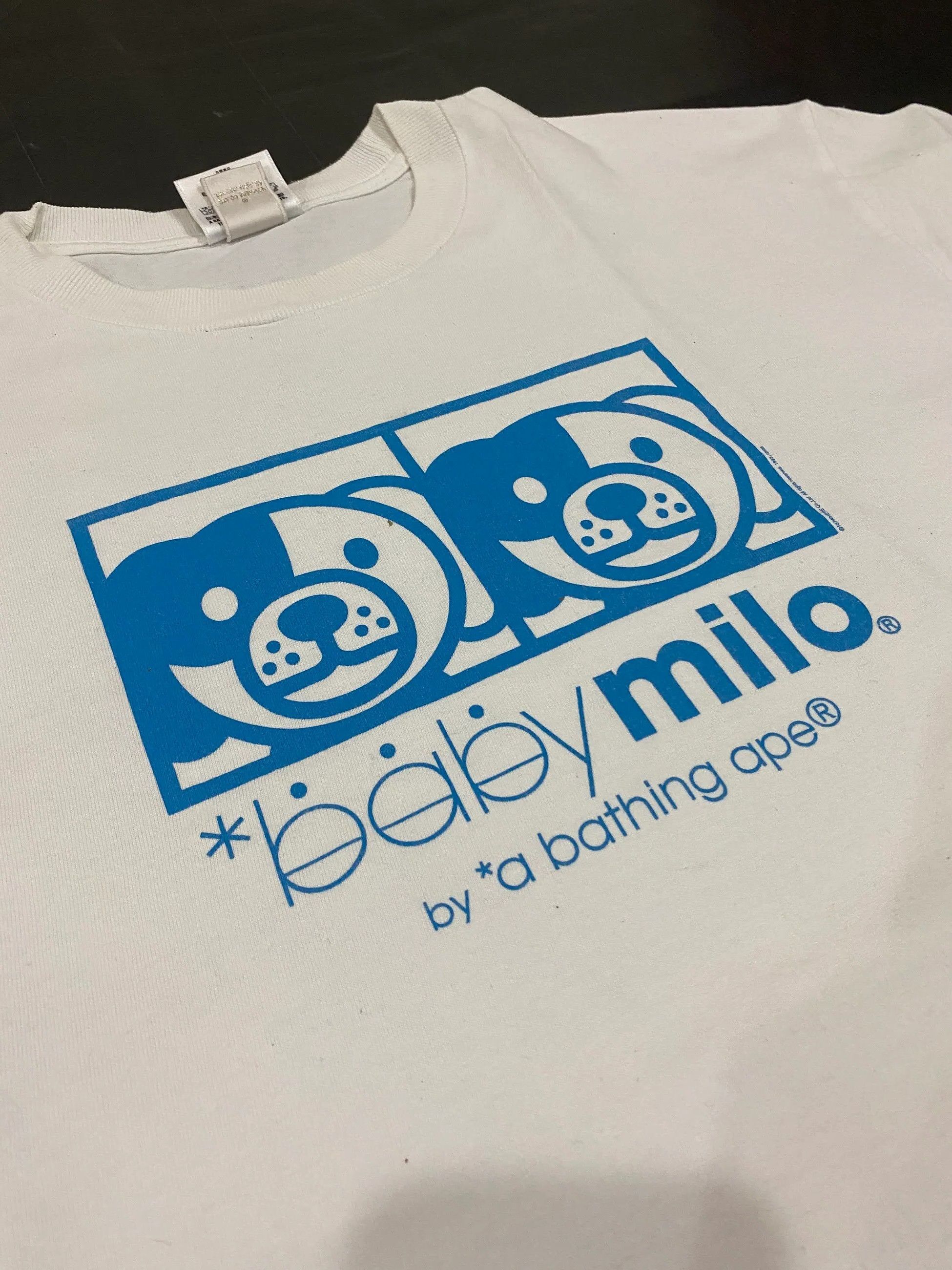 image of Bape Window Dogs Tee in White, Men's (Size Large)