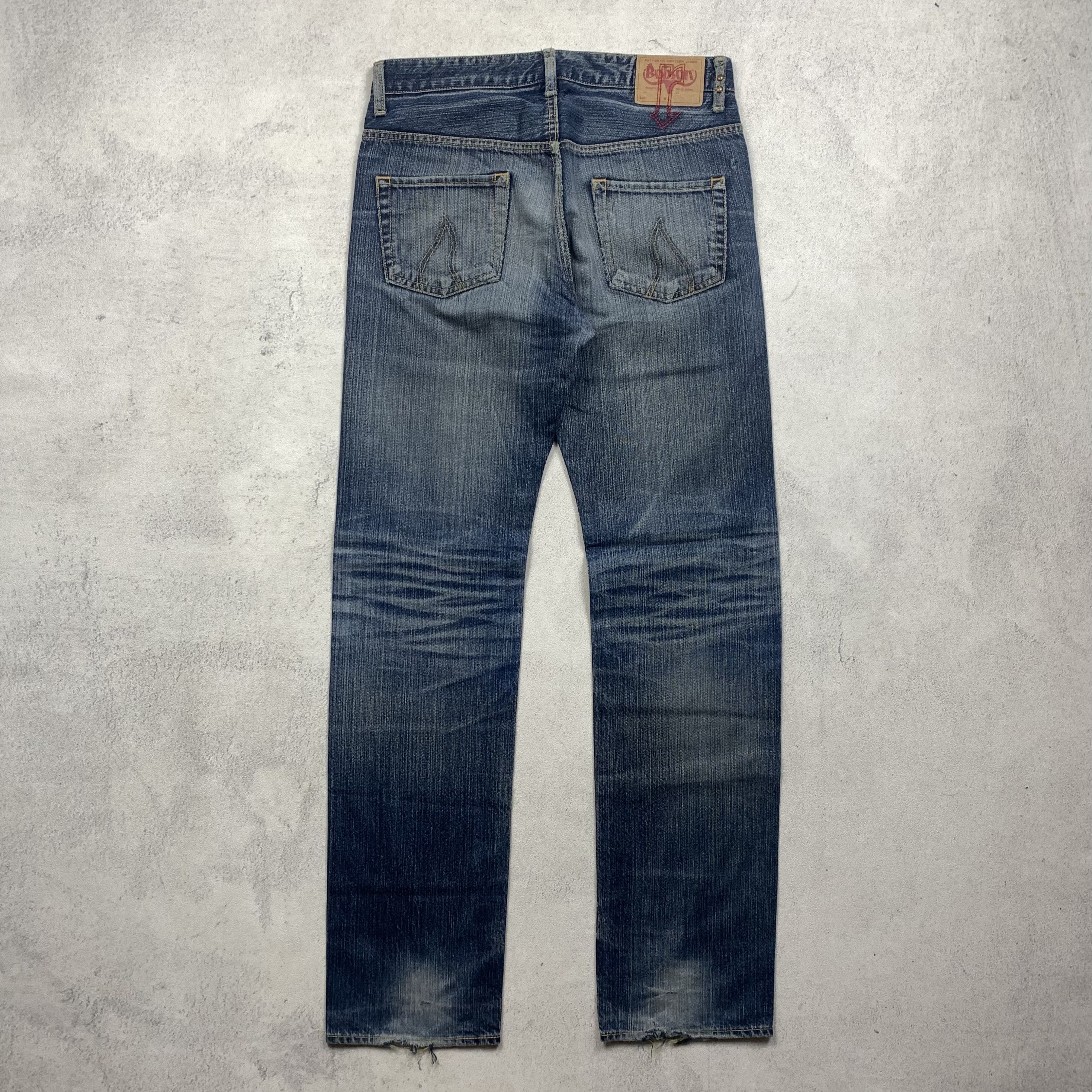 Roen Roen x Bobson Skull Studded Jeans Denim Size US 32 / EU 48 - 2 Thumbnail