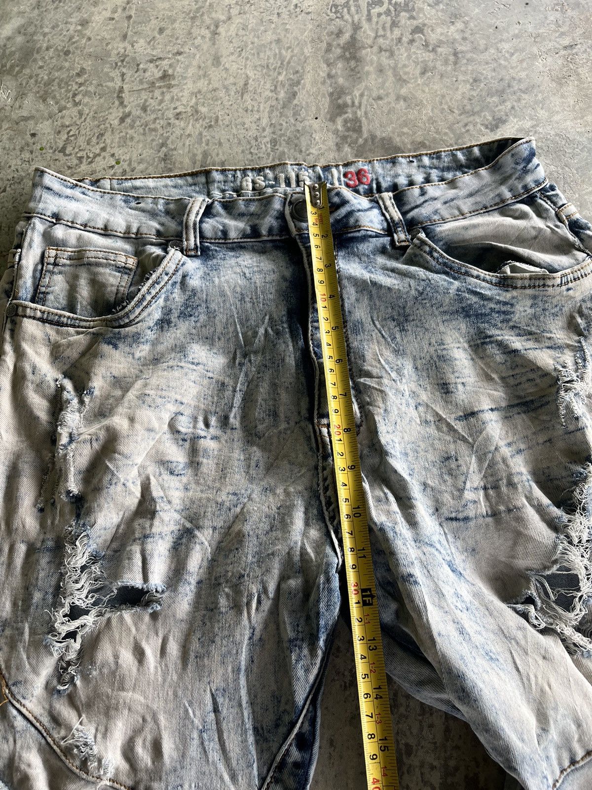 Hysteric Glamour × Japanese Brand × Vintage Distressed Hysteric Inspired Denim Size US 32 / EU 48 - 11 Thumbnail