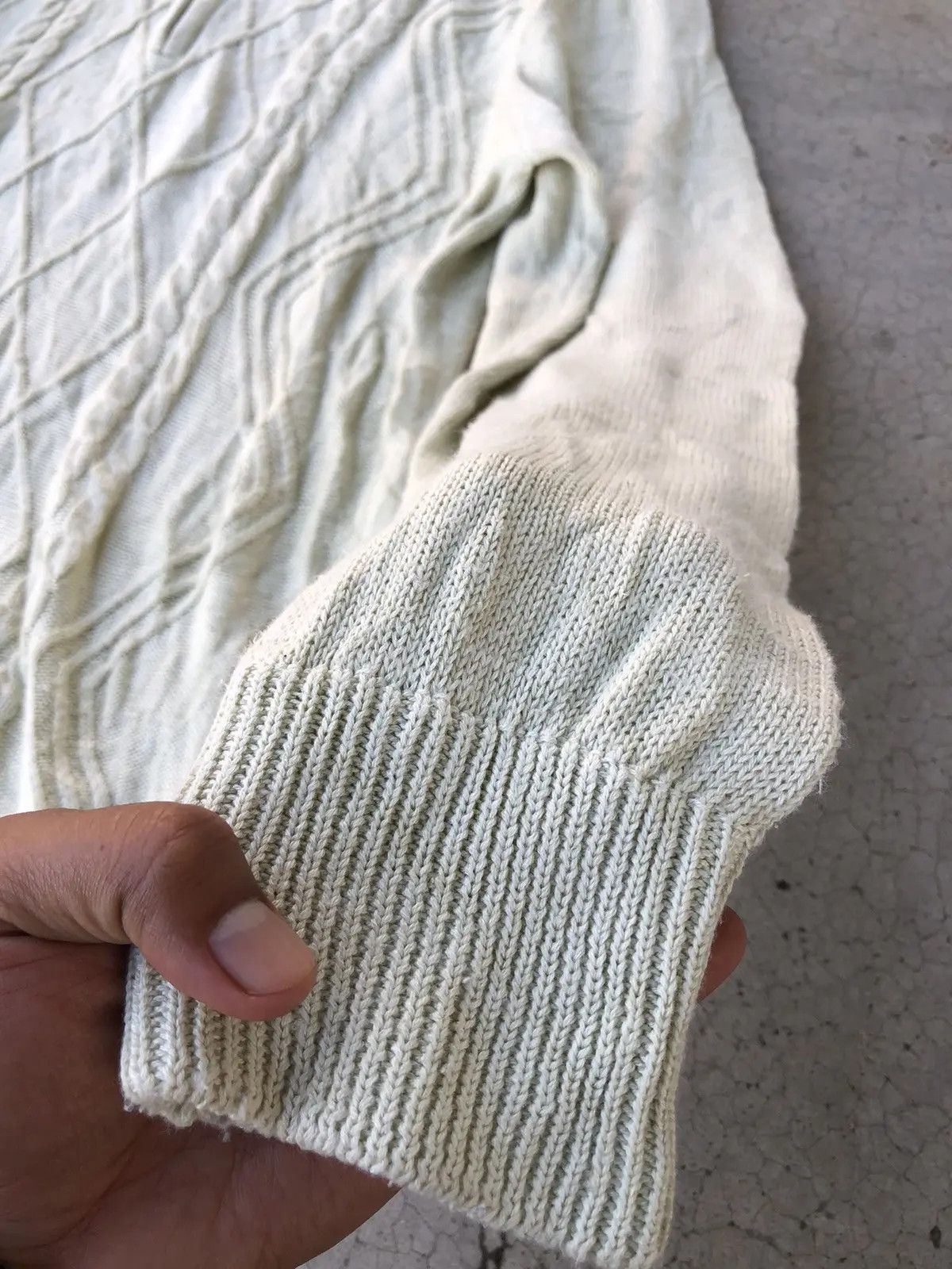 Aran Isles Knitwear × Designer × Homespun Knitwear Japanesebrand Pureknit Jumper/Memeri Knitting Pattern Size US M / EU 48-50 / 2 - 4 Thumbnail