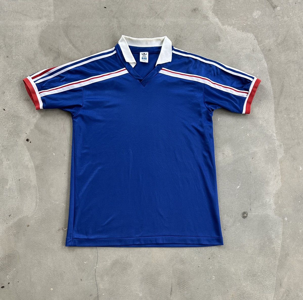 Adidas × Vintage VINTAGE ADIDAS JERSEY FRANCE 85-90 HOME JERSEY Size US L / EU 52-54 / 3 - 1 Thumbnail