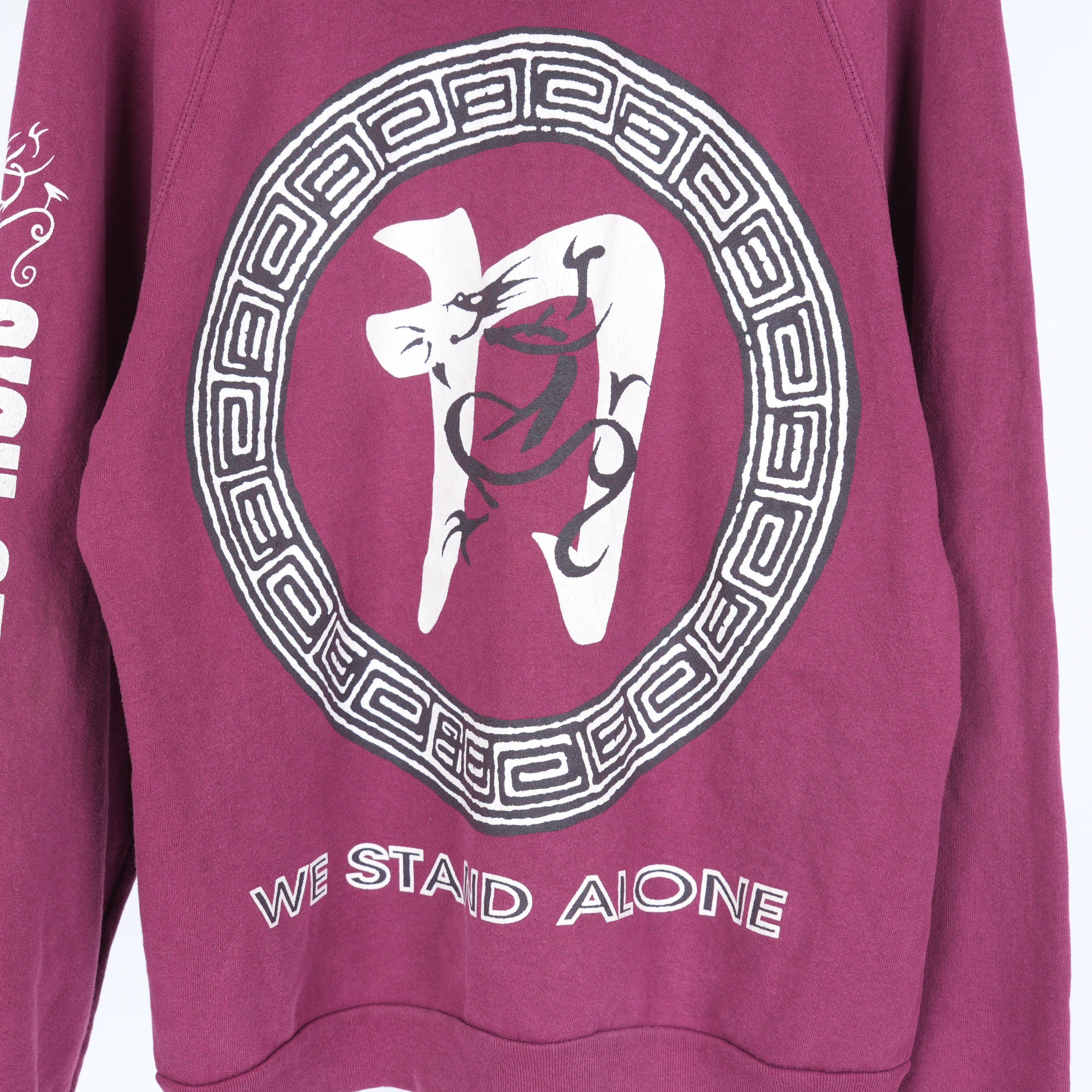 Vintage VINTAGE MAROON SICK OF IT ALL HOODIE Size US XL / EU 56 / 4 - 6 Thumbnail