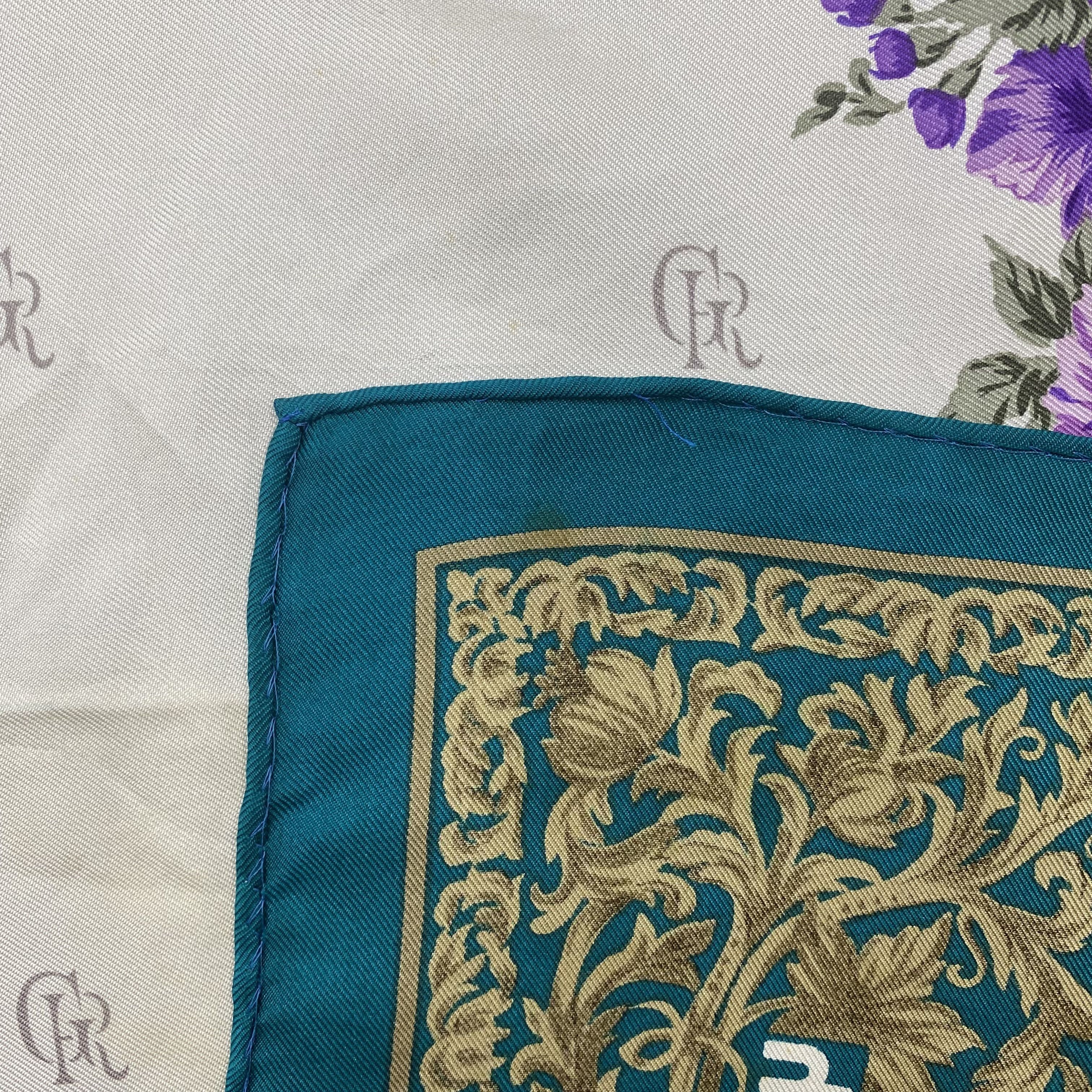 Japanese Brand Vintage Georges Rech SILK Scarf Twill Wraps Scarves Size ONE SIZE - 11 Thumbnail