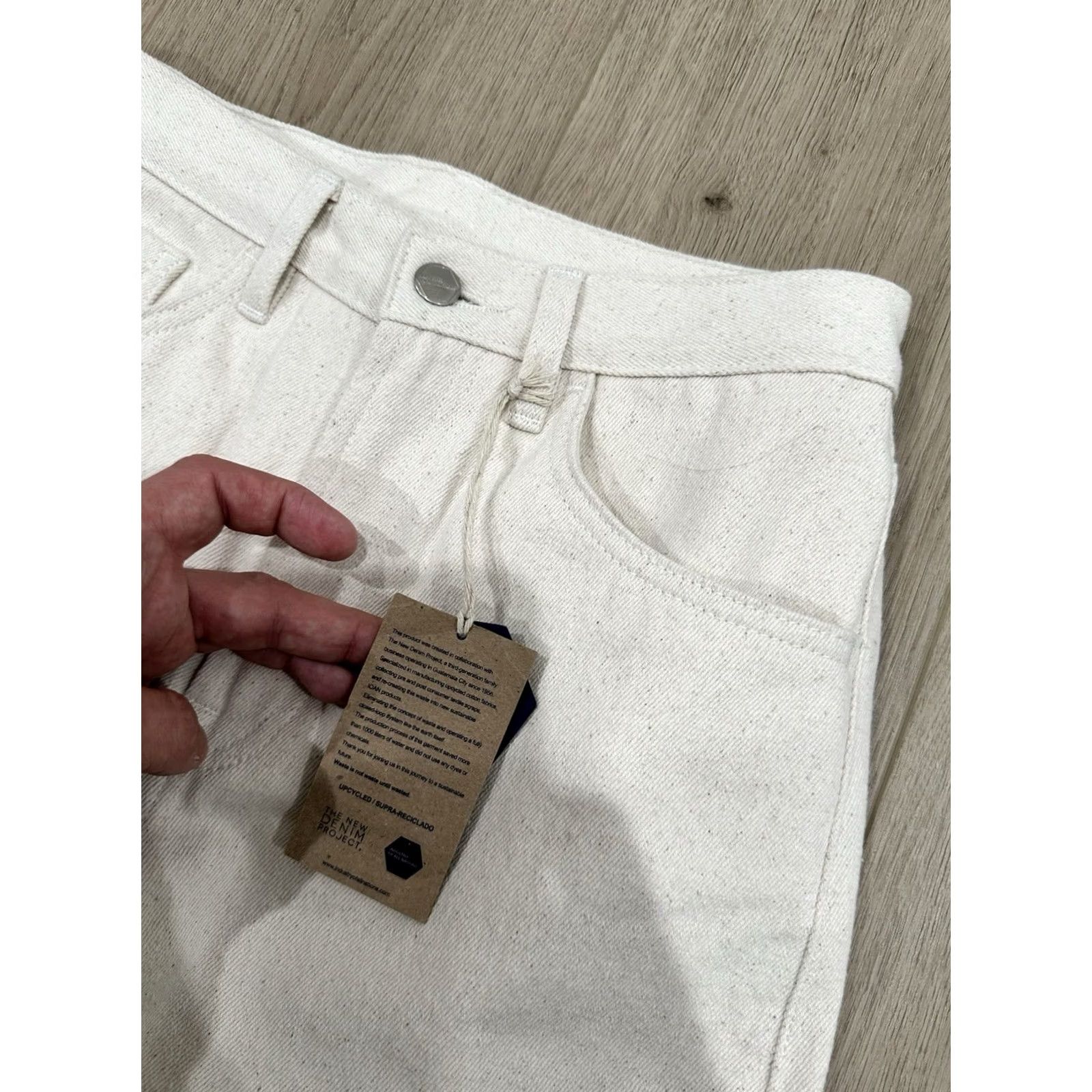 Vintage NWT Industry of All Nations Canvas Pants 28 x 28 Men Ivory Straight 5-Pocket Workwear Casual Regular Vintage No Size US 28 / EU 44 - 7 Thumbnail