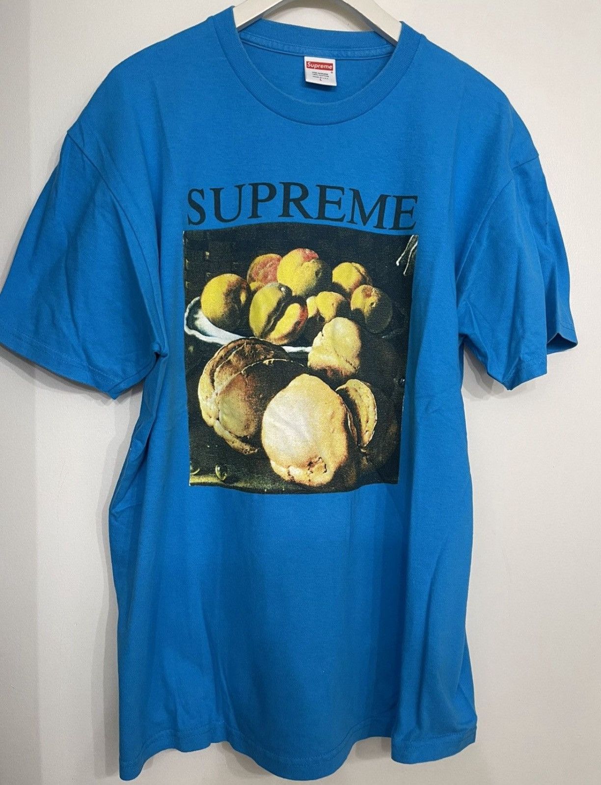 Supreme SUPREME STILL LIFE TEE BLUE SIZE LARGE Size US L / EU 52-54 / 3 - 1 Thumbnail