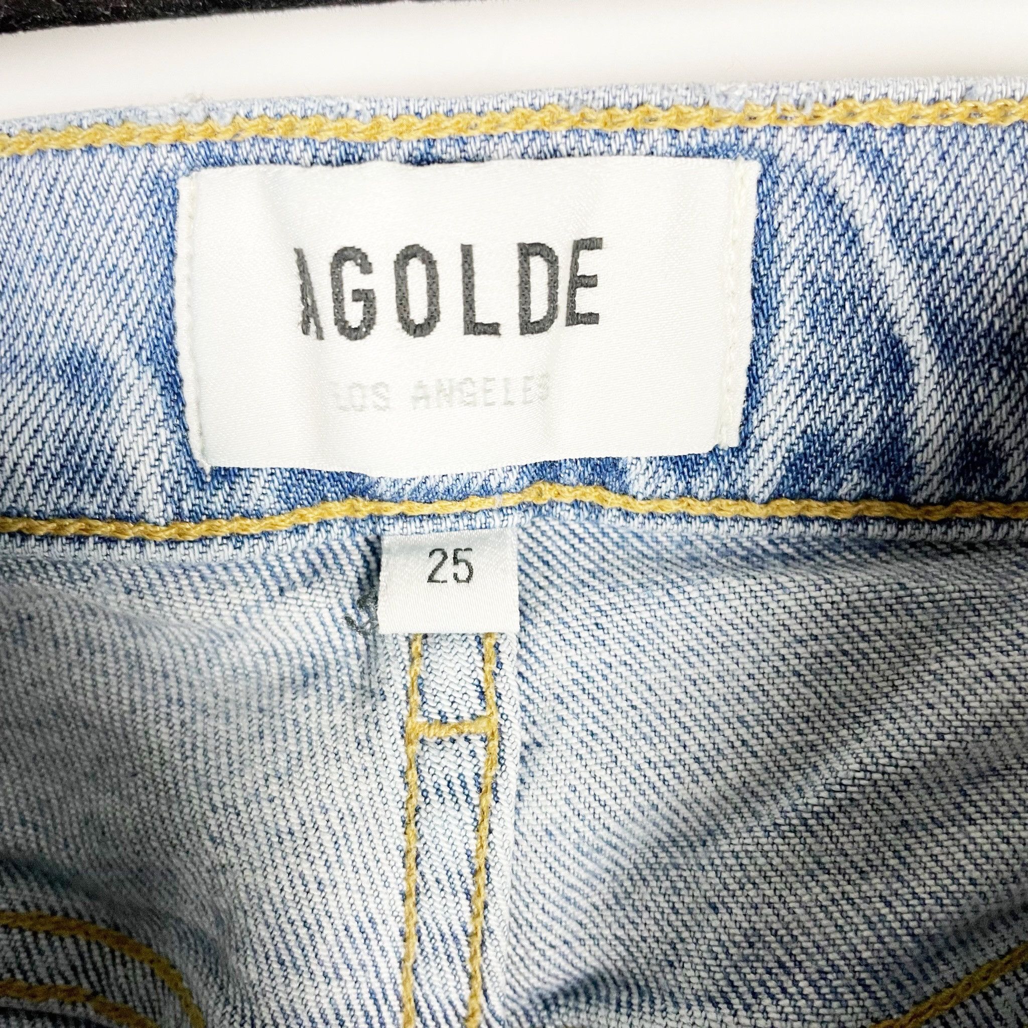 Agolde Agolde Sophie Mid Rise Ankle Skinny Jeans With Size 25" / US 0 / IT 36 - 3 Thumbnail