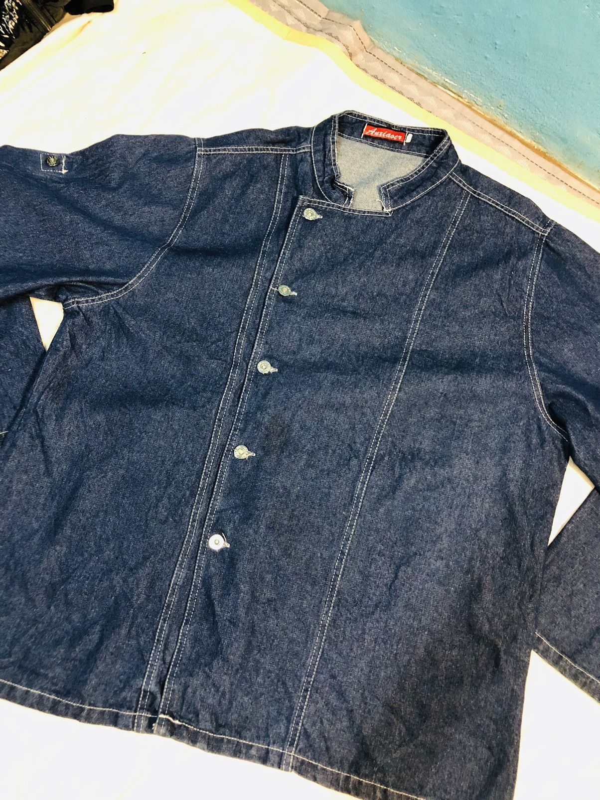 Other Anxiaoen Denim Jacket Button (7) Size US XXL / EU 58 / 5 - 3 Thumbnail