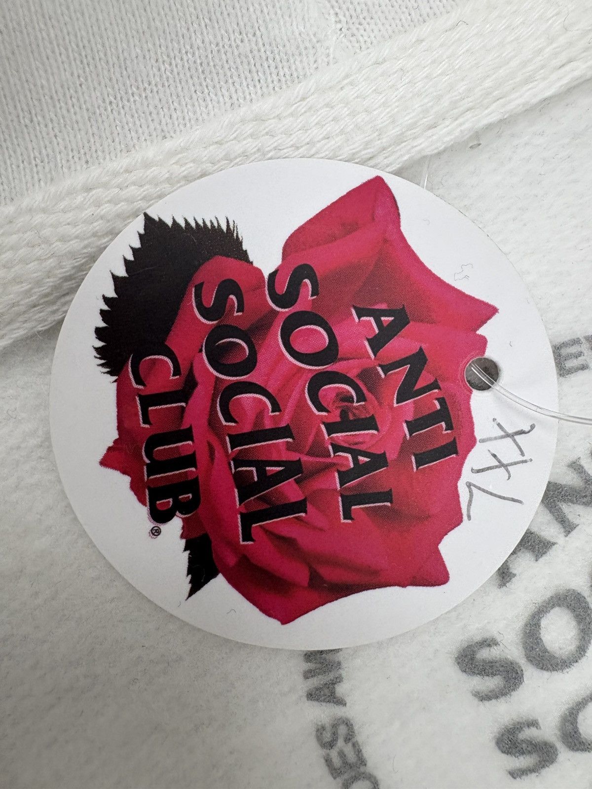 Anti Social Social Club Anti Social Social Club See Me Now? Hoodie “White” Size US L / EU 52-54 / 3 - 5 Thumbnail