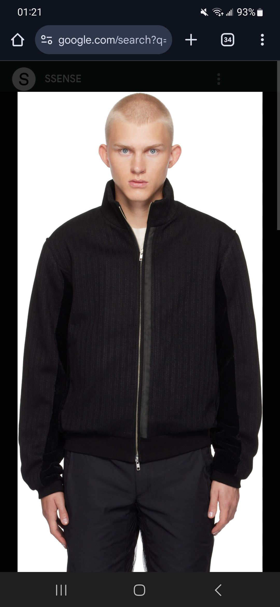 ジャケット・アウター EP.7 01 Jersey - XLIM XLIM EP.7 01 Jersey - Black | Garmentory