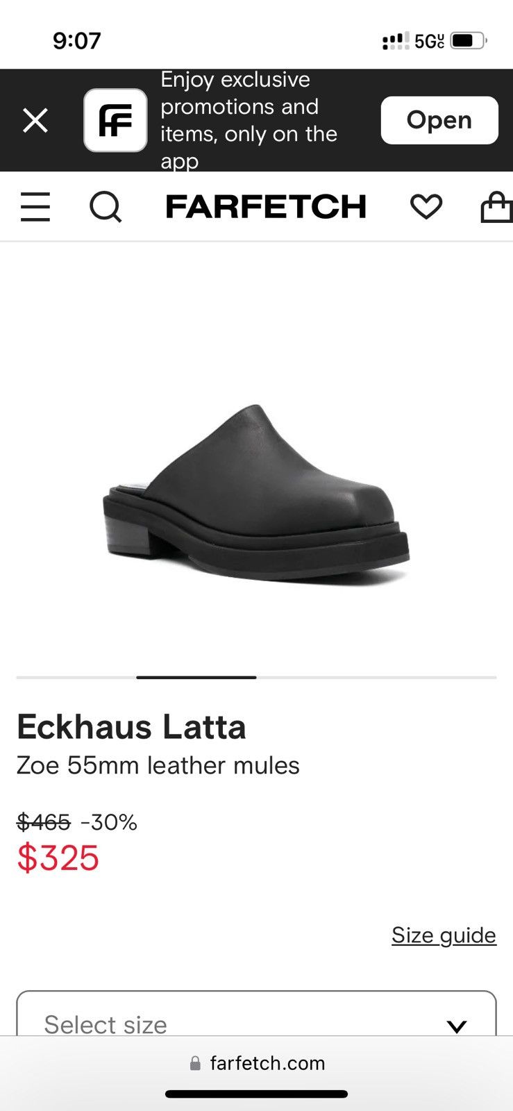 Eckhaus Latta Eckhaus Latta Zoe Mules sz 38 Size US 8 / IT 38 - 1 Thumbnail