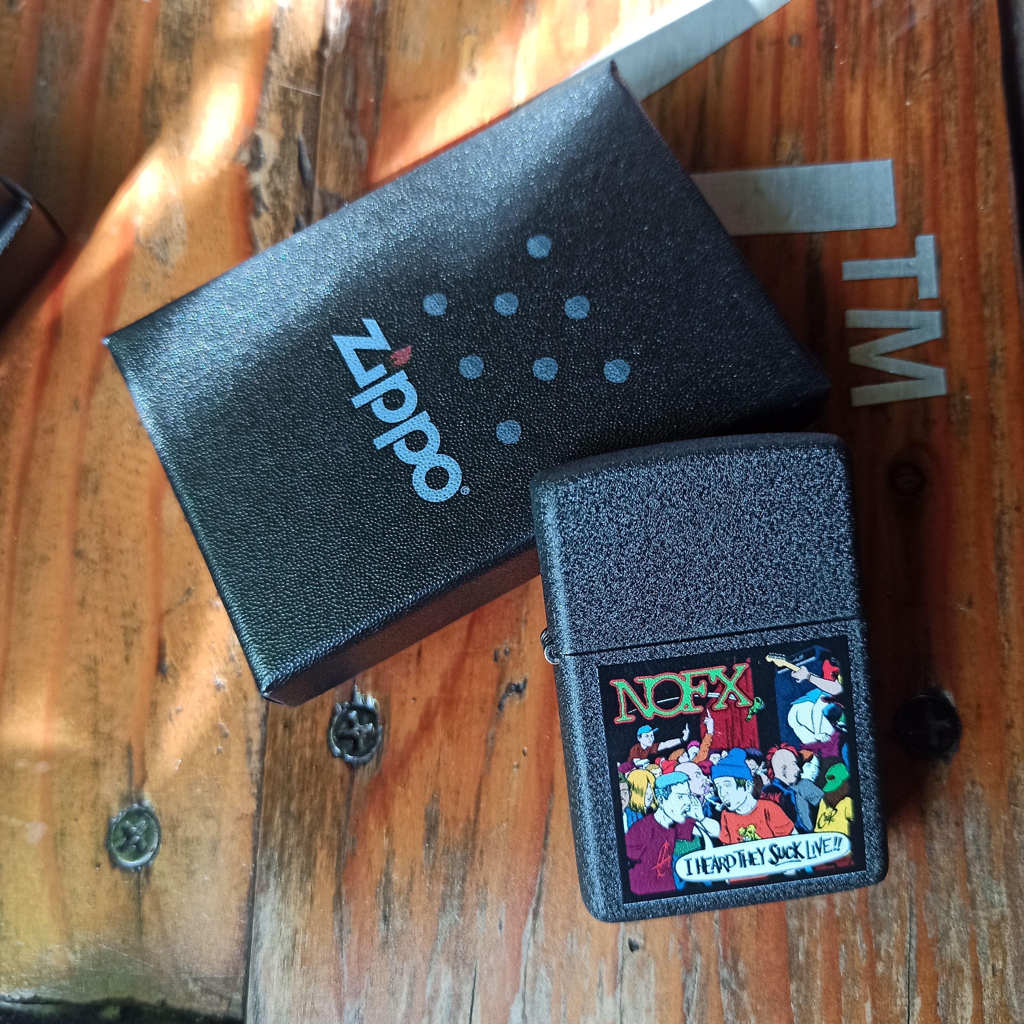 Zippo Nofx Zippo Lighter Size ONE SIZE - 1 Thumbnail