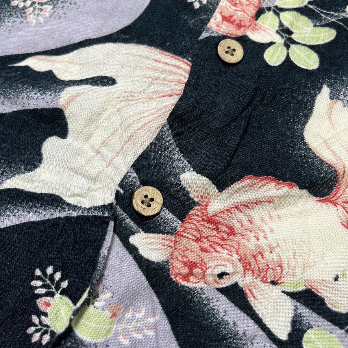Other Rayon 100% Hawaiian shirt koi pattern loop collar Size US M / EU 48-50 / 2 - 7 Thumbnail