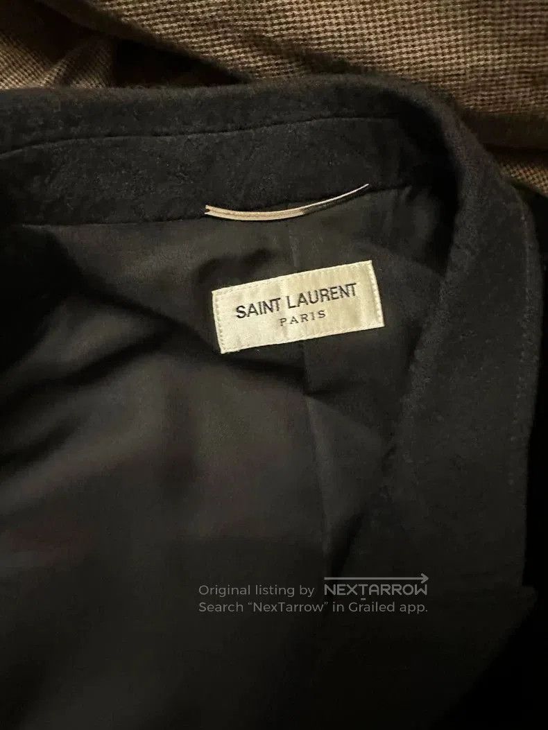 Saint Laurent Paris YSL Dark Pattern Velvet Blazer. Size US M / EU 48-50 / 2 - 3 Thumbnail