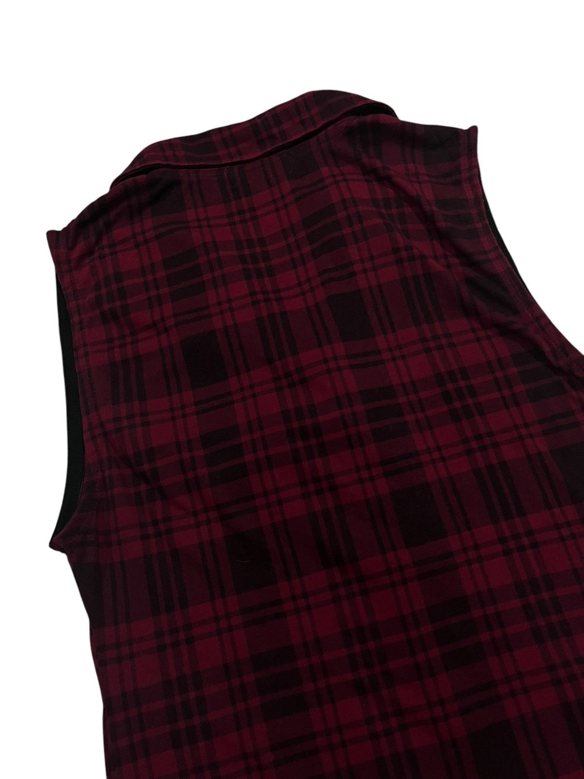 If Six Was Nine 🇯🇵 BEAUMERE PUNK GOTHIC DOUBLE COLLAR VEST Size US L / EU 52-54 / 3 - 11 Thumbnail