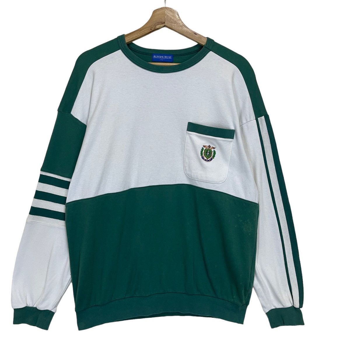 Japanese Brand Vintage Musing Wear Small Logo Crewneck Sweatshirt Size US M / EU 48-50 / 2 - 1 Thumbnail