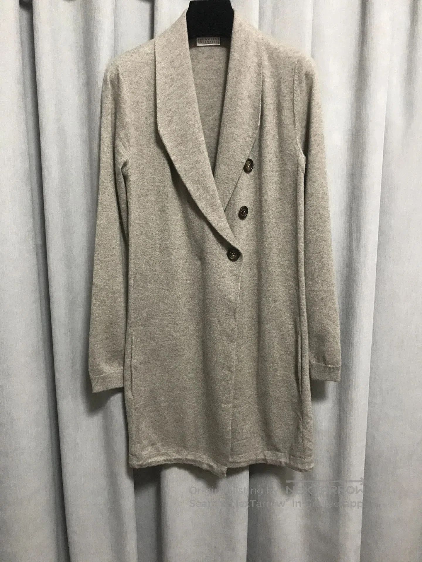 Brunello Cucinelli Brunello Cucinelli Cashmere Mid-Length Coat. Size US S / EU 44-46 / 1 - 2 Thumbnail