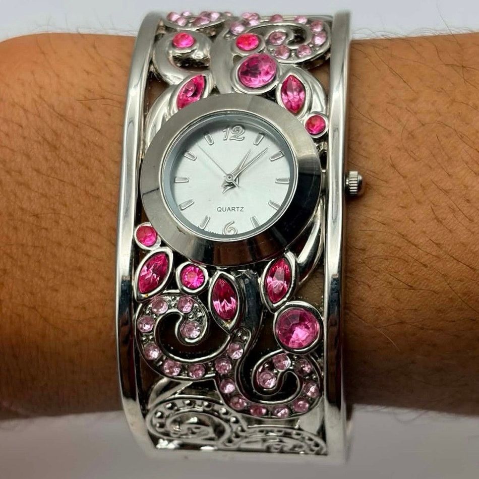 Other Silver Floral Watch Size ONE SIZE - 1 Thumbnail