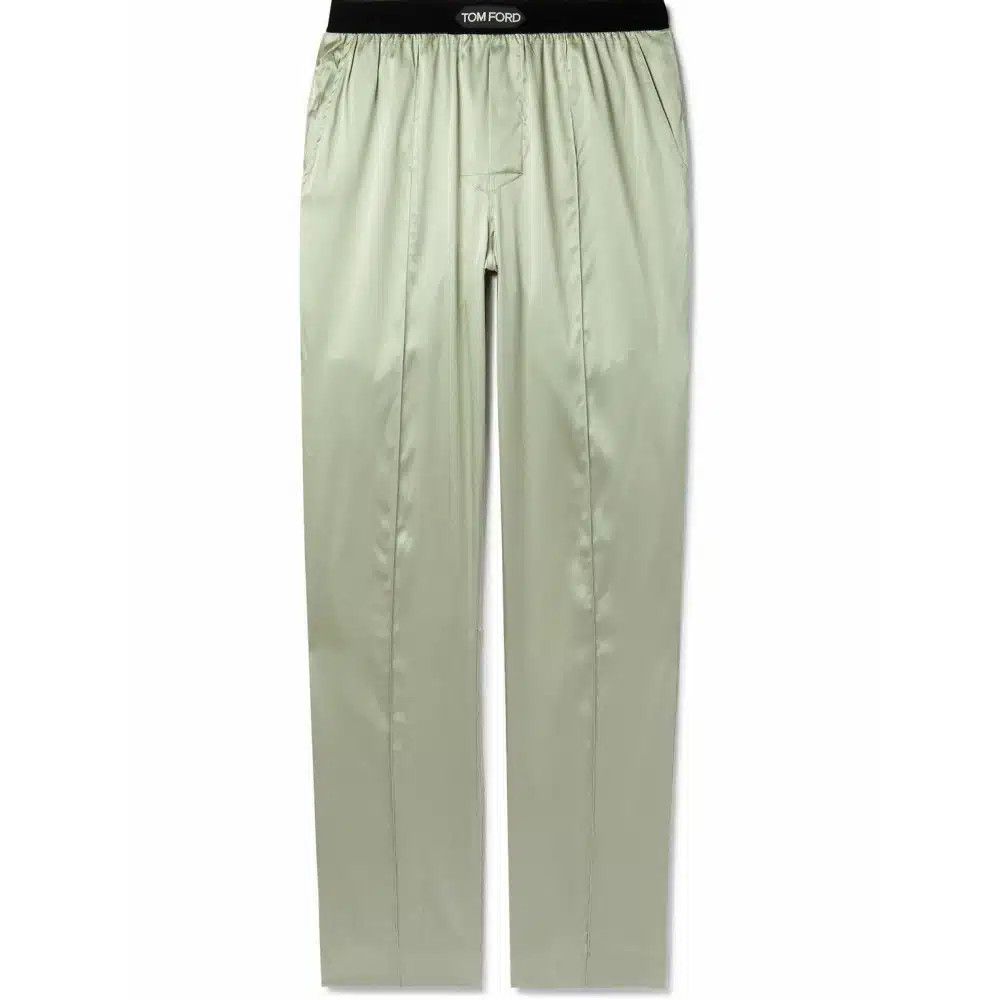 Tom Ford o1loc1c0625 AB3369 Pajama Pant in Light Green Size 27" / US 4 / IT 40 - 1 Thumbnail