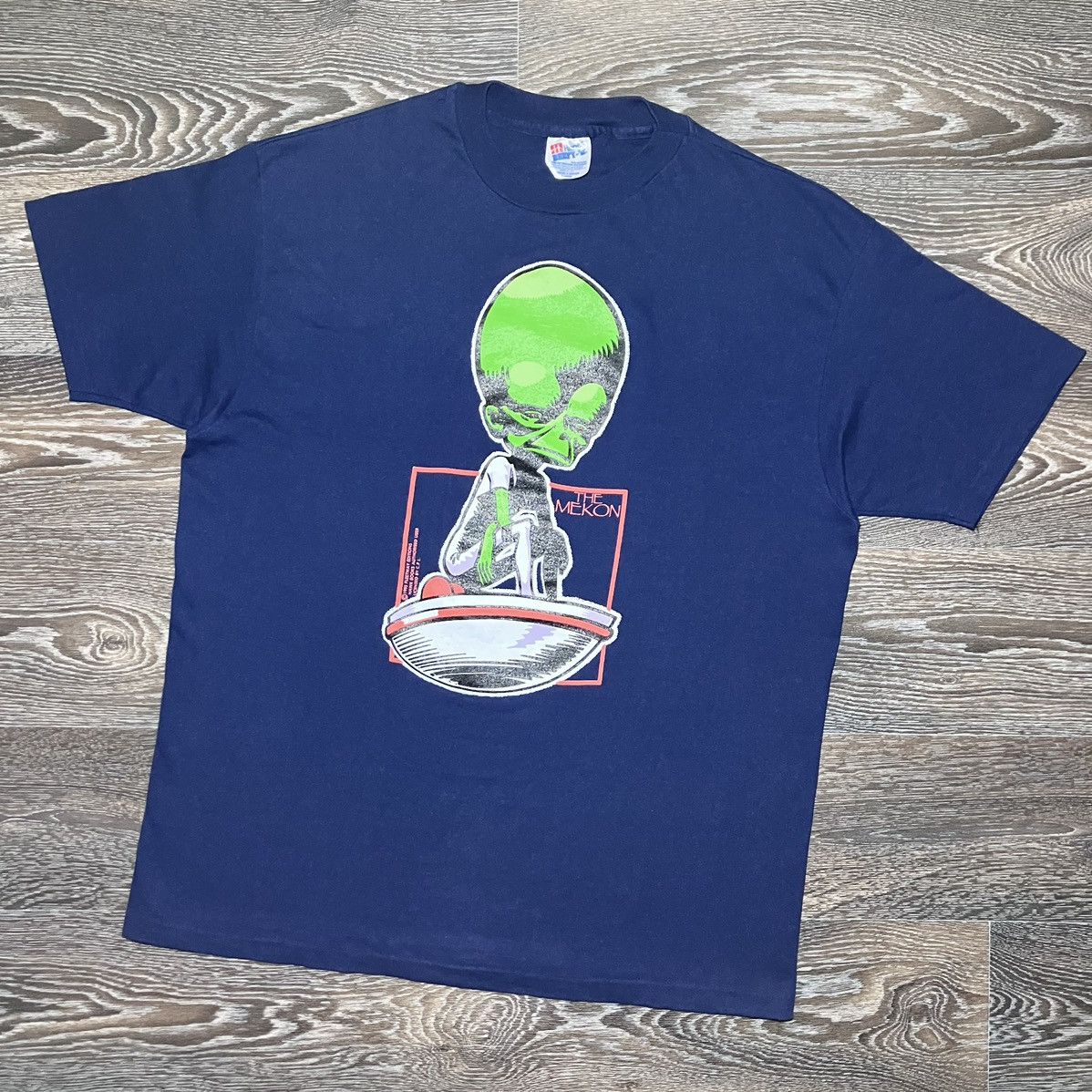 Cartoon Network THE MEKON 1993 Dan Dare Eagle Comics Single Stitch T-shirt Size US XL / EU 56 / 4 - 1 Thumbnail