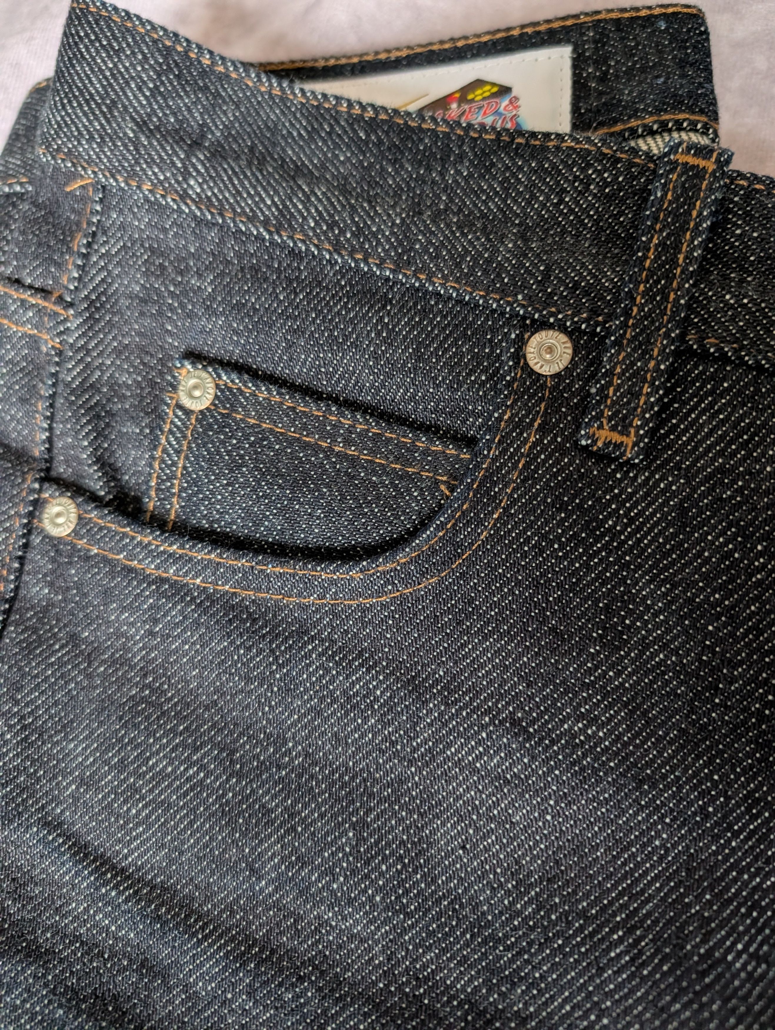 Naked & Famous E Honda 21 oz Street Fighter 2 Super Guy Size US 31 - 8 Thumbnail