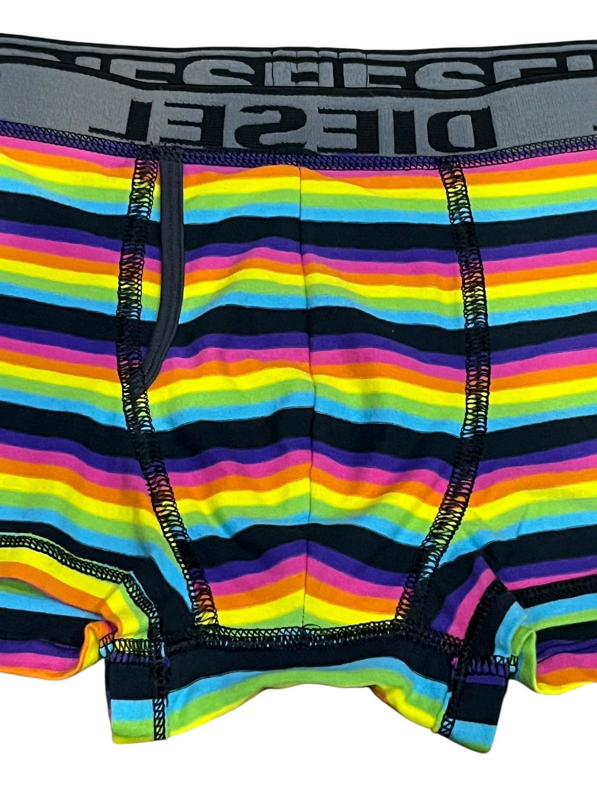 Diesel 🌈 DIESEL UNDERWEAR “Rainbow” Stripes Made In Bosnia Size US 30 / EU 46 - 8 Thumbnail