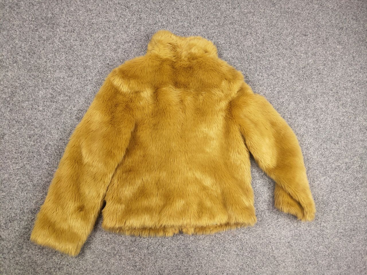 If Six Was Nine Vintage Full Mohair Fuzzy Faux Fur Fluffy Cropped Jacket OG Size M / US 6-8 / IT 42-44 - 10 Thumbnail