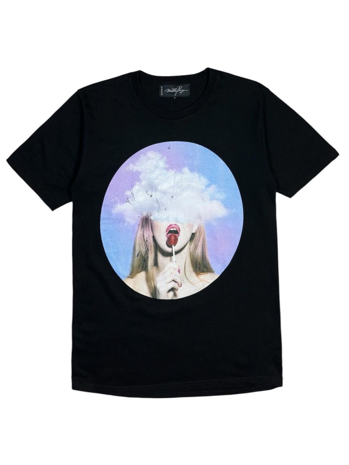 Japanese Brand MILKBOY HARAJUKU "LICK ME TWICE" T SHIRT Size US L / EU 52-54 / 3 - 1 Thumbnail