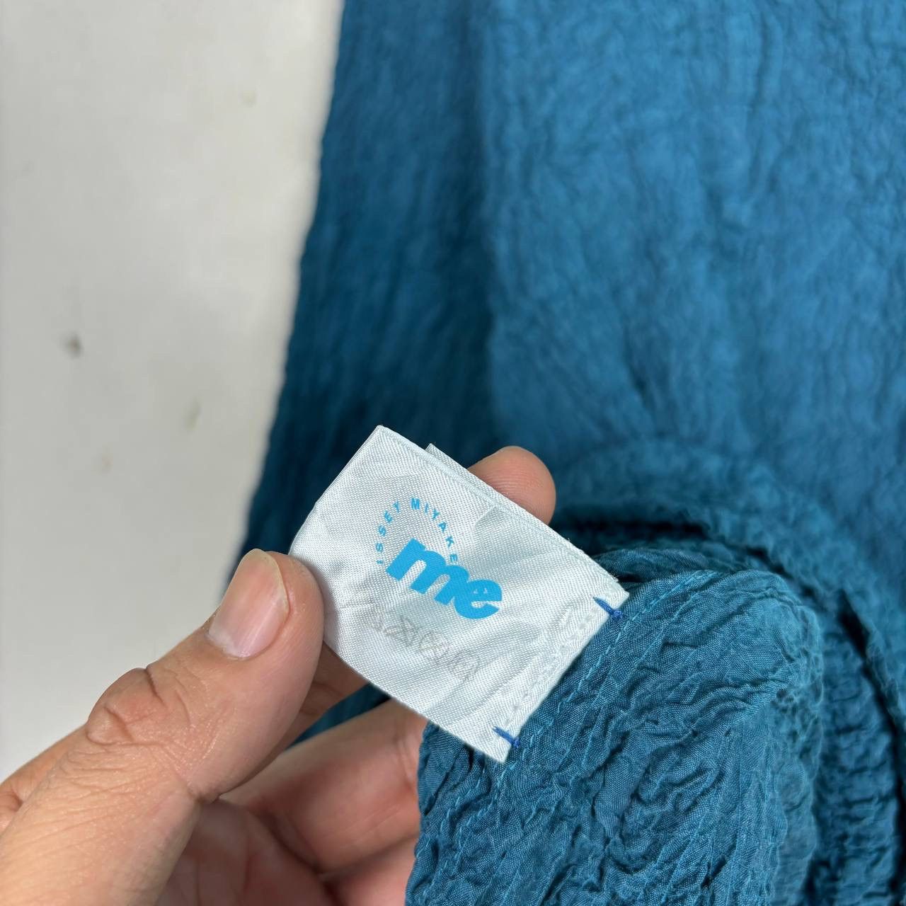 Issey Miyake Issey Miyake Me Cauliflower Pleated Jacket Teal Blue M ML166 Size M / US 6-8 / IT 42-44 - 8 Thumbnail