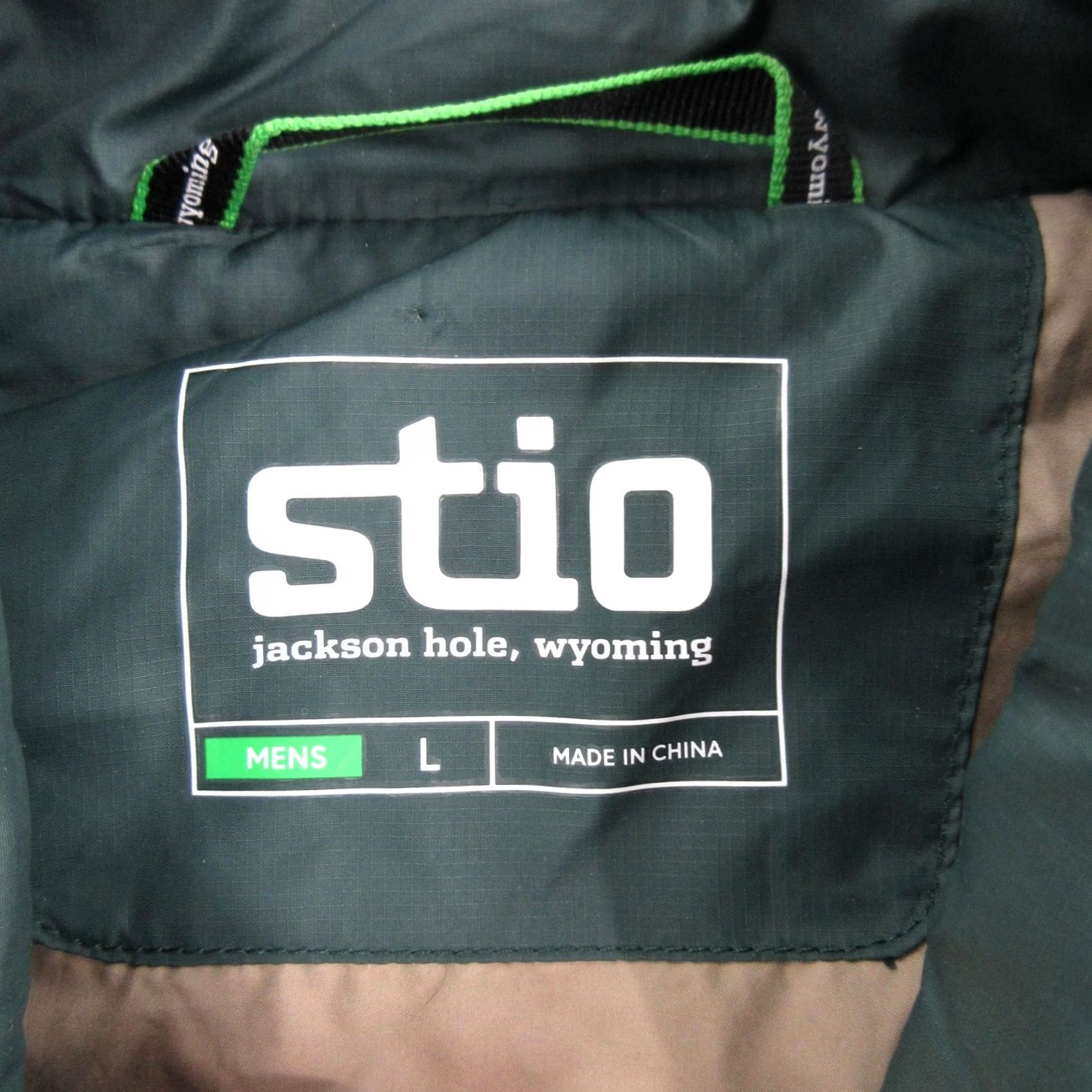 Vintage Stio Jacket Mens Large Green Quilted Snap Front Insulated Outdoor Ski Lined Size US L / EU 52-54 / 3 - 5 Thumbnail