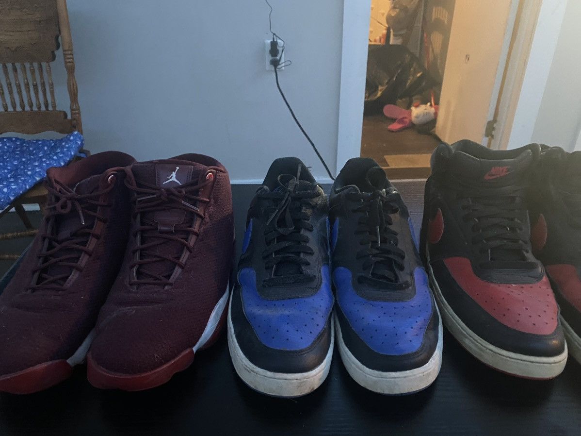 Nike 3 pairs of Nike and Jordan shoes Size US 12 / EU 45 - 1 Thumbnail