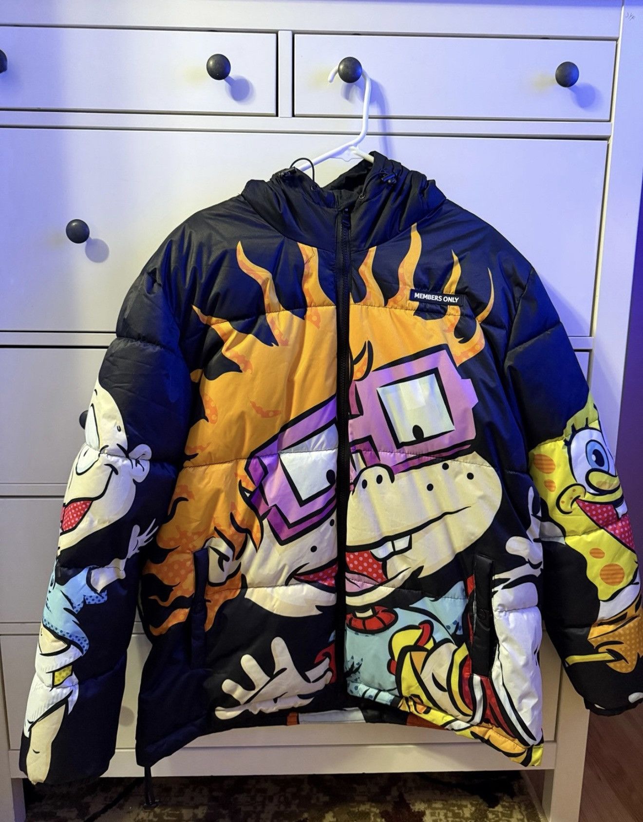 Members Only × Nickelodeon Nickelodeon Members Only Winter Jacket Size US L / EU 52-54 / 3 - 1 Thumbnail