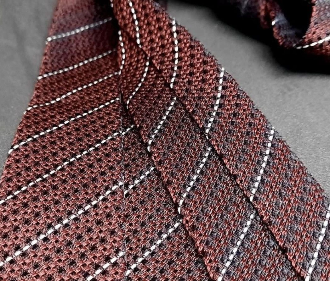 Yohji Yamamoto COSTUME D'HOMME by Yohji Yamamoto silk tie Size ONE SIZE - 8 Thumbnail