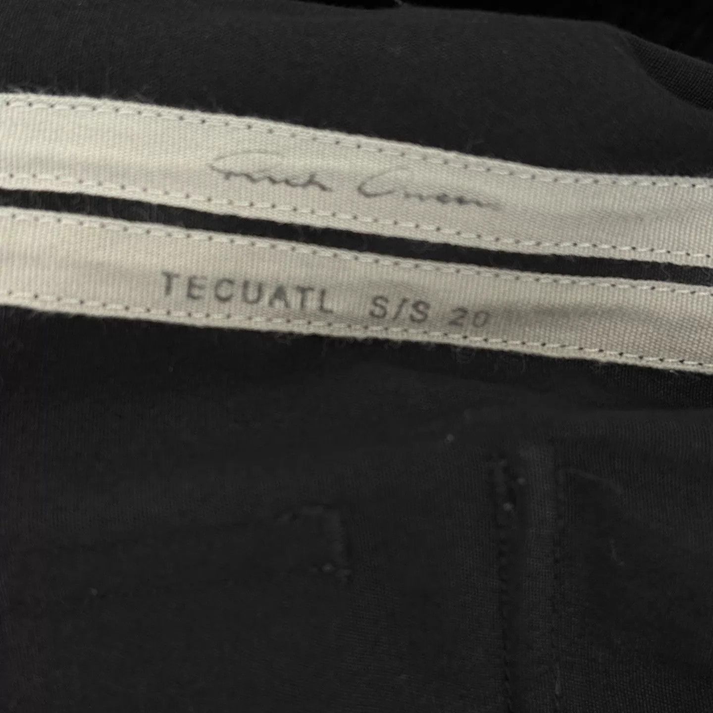 Rick Owens RO Rickowens Berlin Straight Dropped Crotch String Pant Size US 30 / EU 46 - 5 Thumbnail