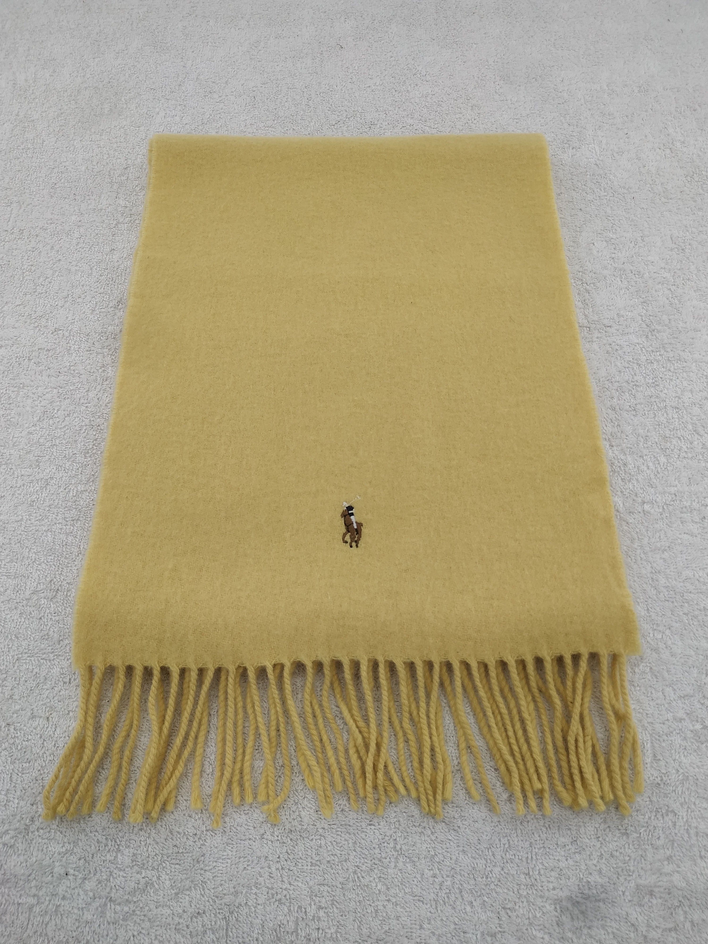 Polo Ralph Lauren Vintage Polo Ralph Lauren Scarf/Muffler/Neckwear MF164 Size ONE SIZE - 1 Thumbnail