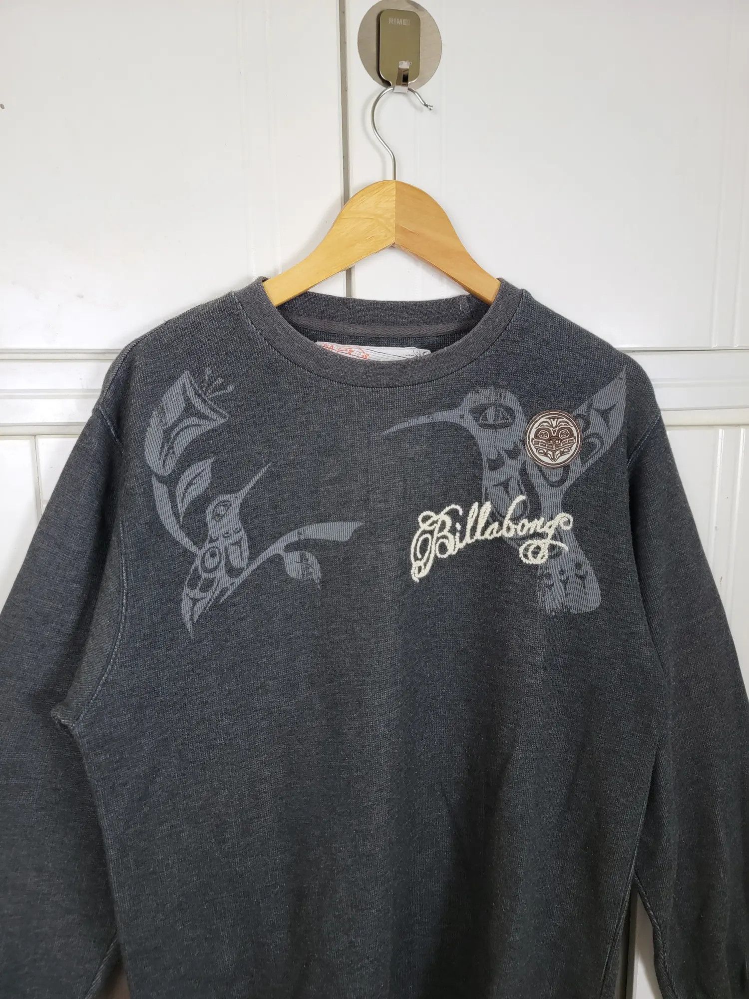Billabong × Vintage Vintage Billabong Sweatshirt Size US L / EU 52-54 / 3 - 2 Thumbnail