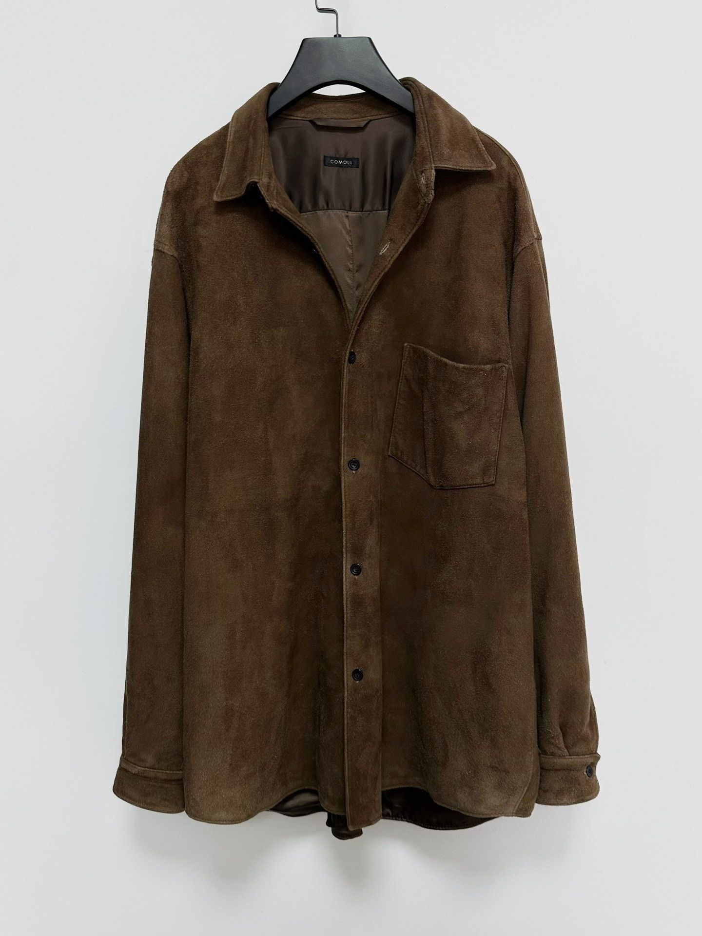 Comoli comoli Dark Brown Deerskin Shirt Size US M / EU 48-50 / 2 - 2 Thumbnail