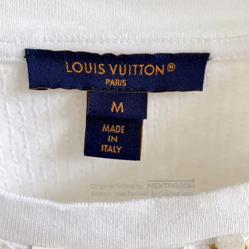 Louis Vuitton Louis Vuitton White Short Sleeve T. Size M / US 6-8 / IT 42-44 - 6 Thumbnail
