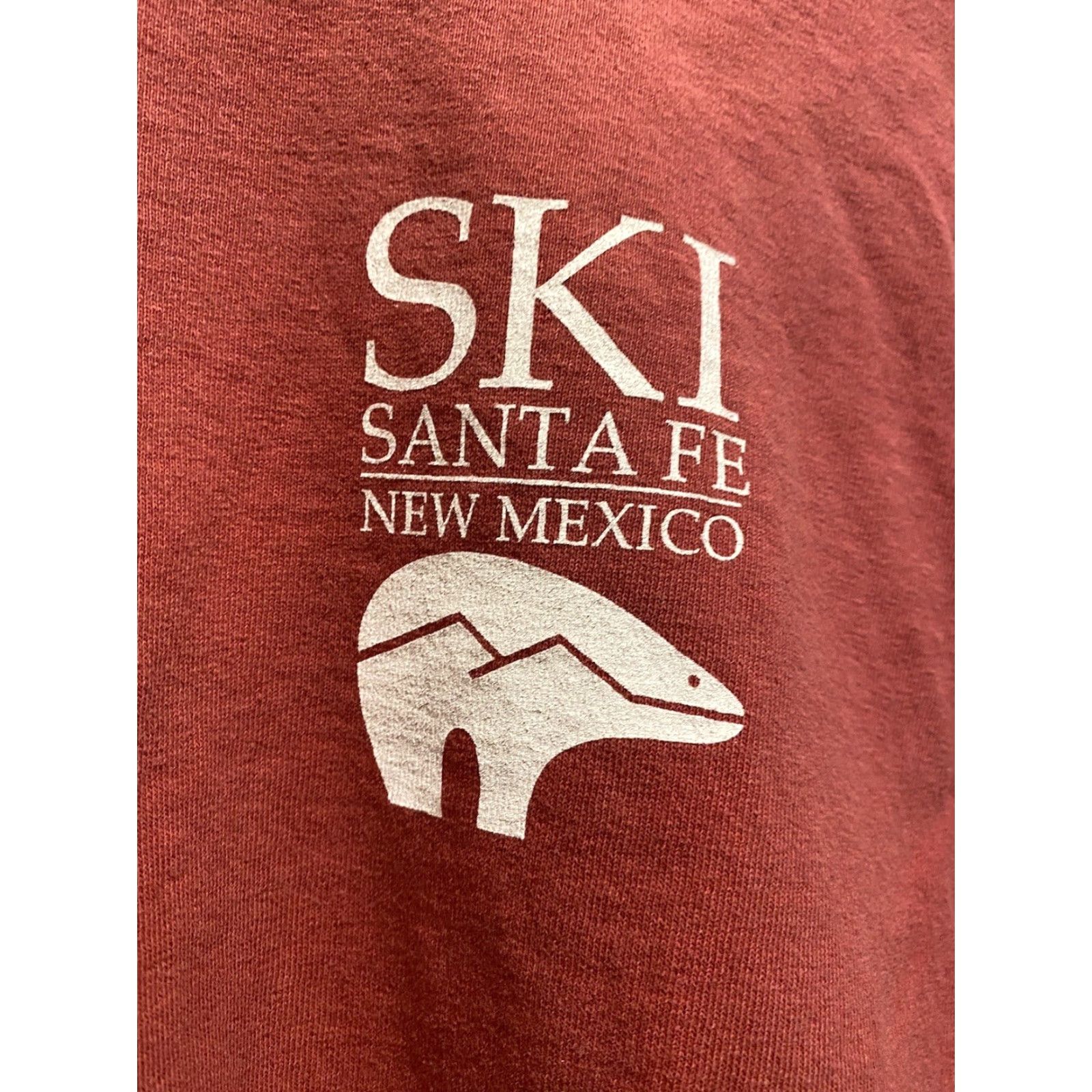 Vintage BLUE 84 Mens Ski New Mexico Long Sleeve Bear Red Shirt S Crew Neck Cotton Regular Length Vintage No (pre-owned) Size US S / EU 44-46 / 1 - 3 Thumbnail