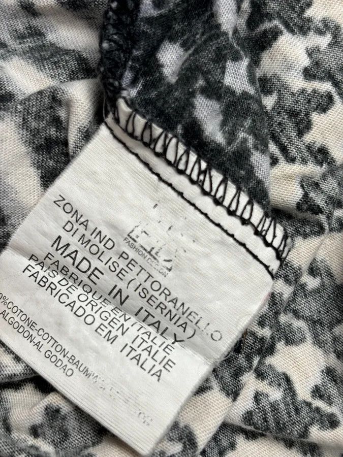 Just Cavalli SS2001 Cavalli Psycho Multi-Patterned T-Shirt Size US S / EU 44-46 / 1 - 10 Thumbnail
