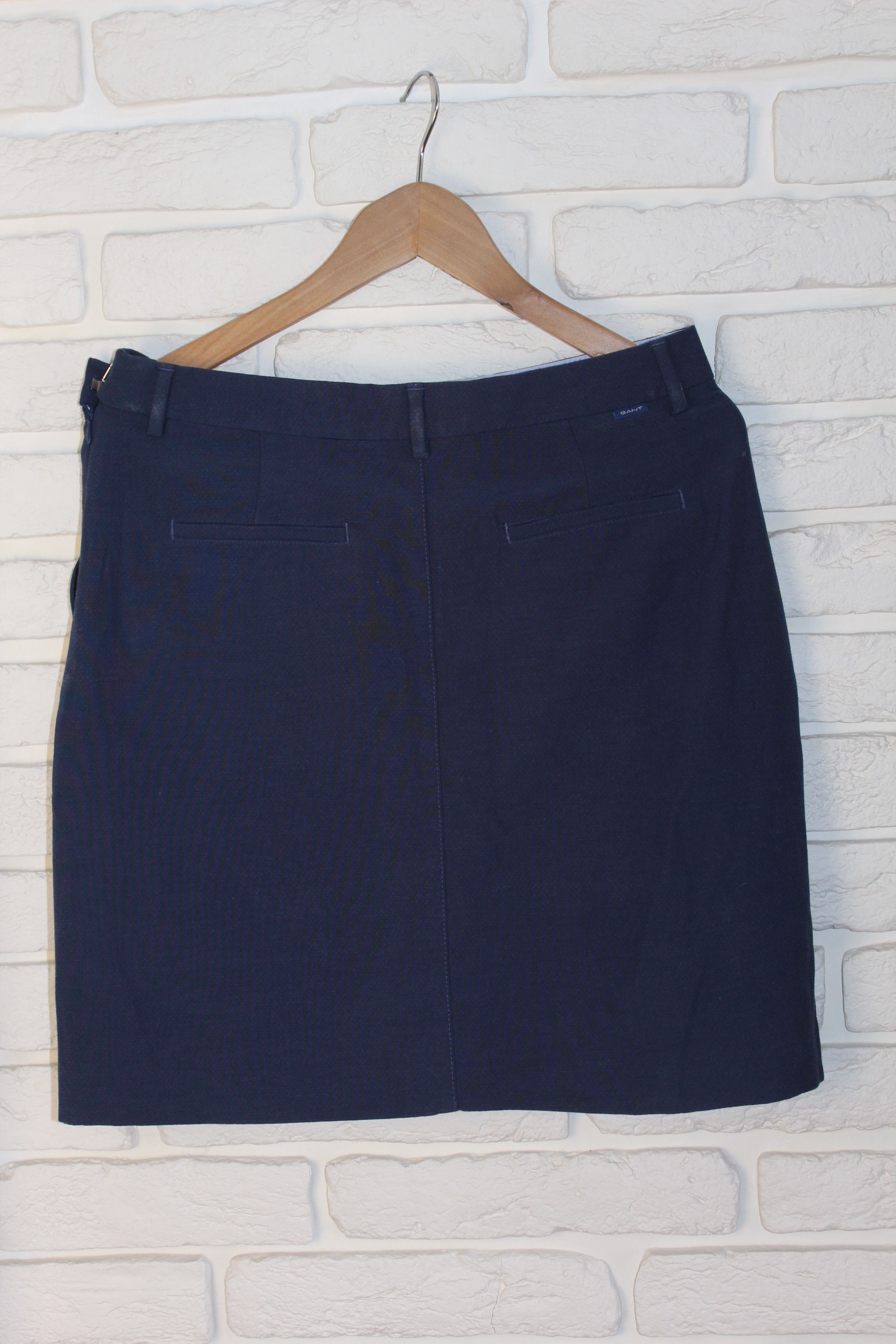Gant Womens Gant Blue Mini Skirt Shorts Size UK 12 US 8 Size 30" / US 8 / IT 44 - 3 Thumbnail