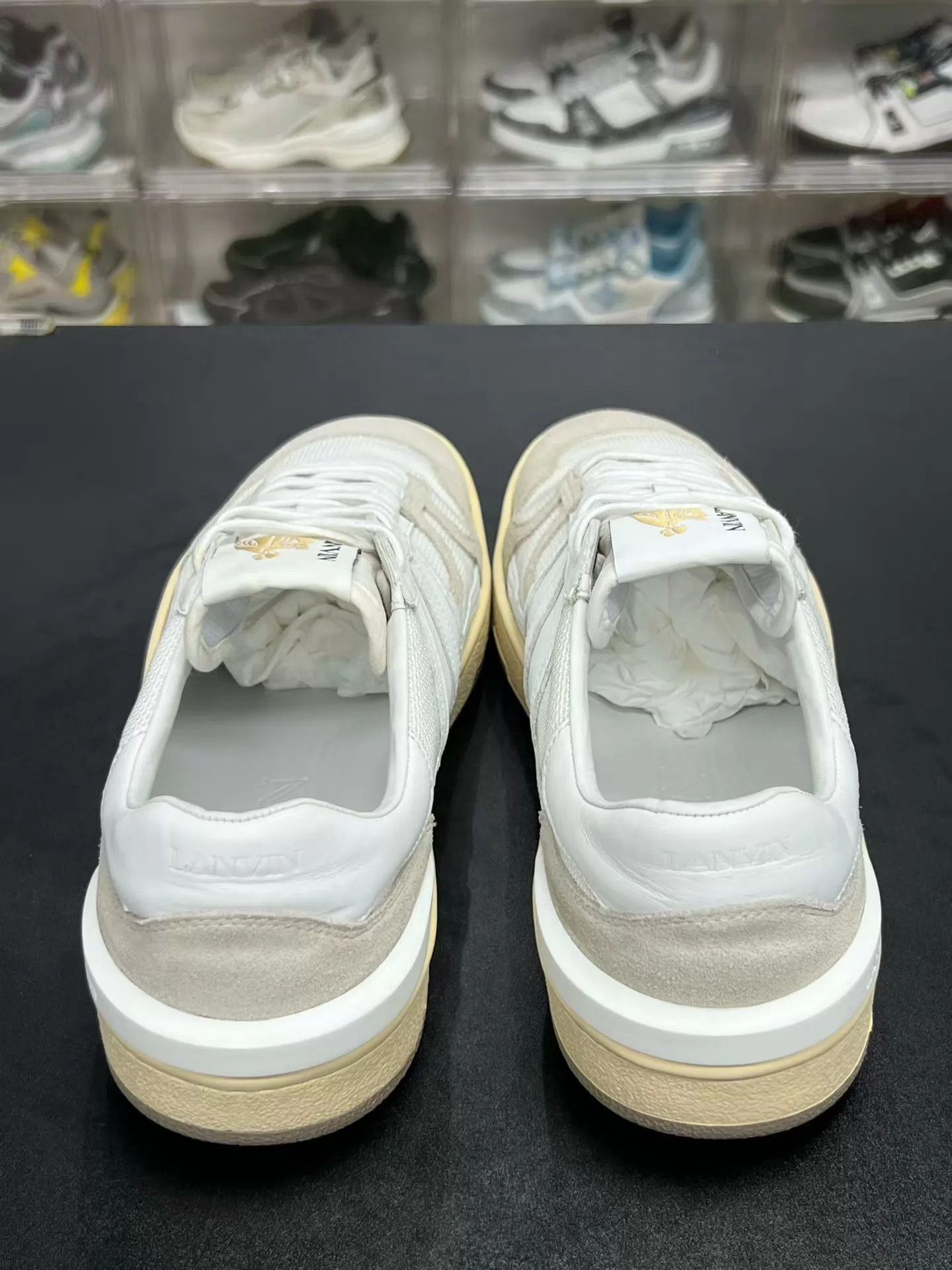 Lanvin Lanvin Clay Low Top Sneaker White Size 44 Like New Size US 11 / EU 44 - 7 Thumbnail