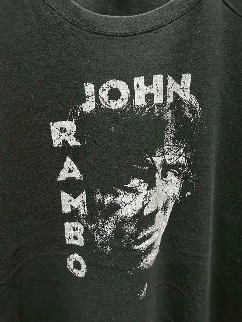 Vintage Vintage 2000s John Rambo tshirt size 4XL Size US XXL / EU 58 / 5 - 3 Thumbnail