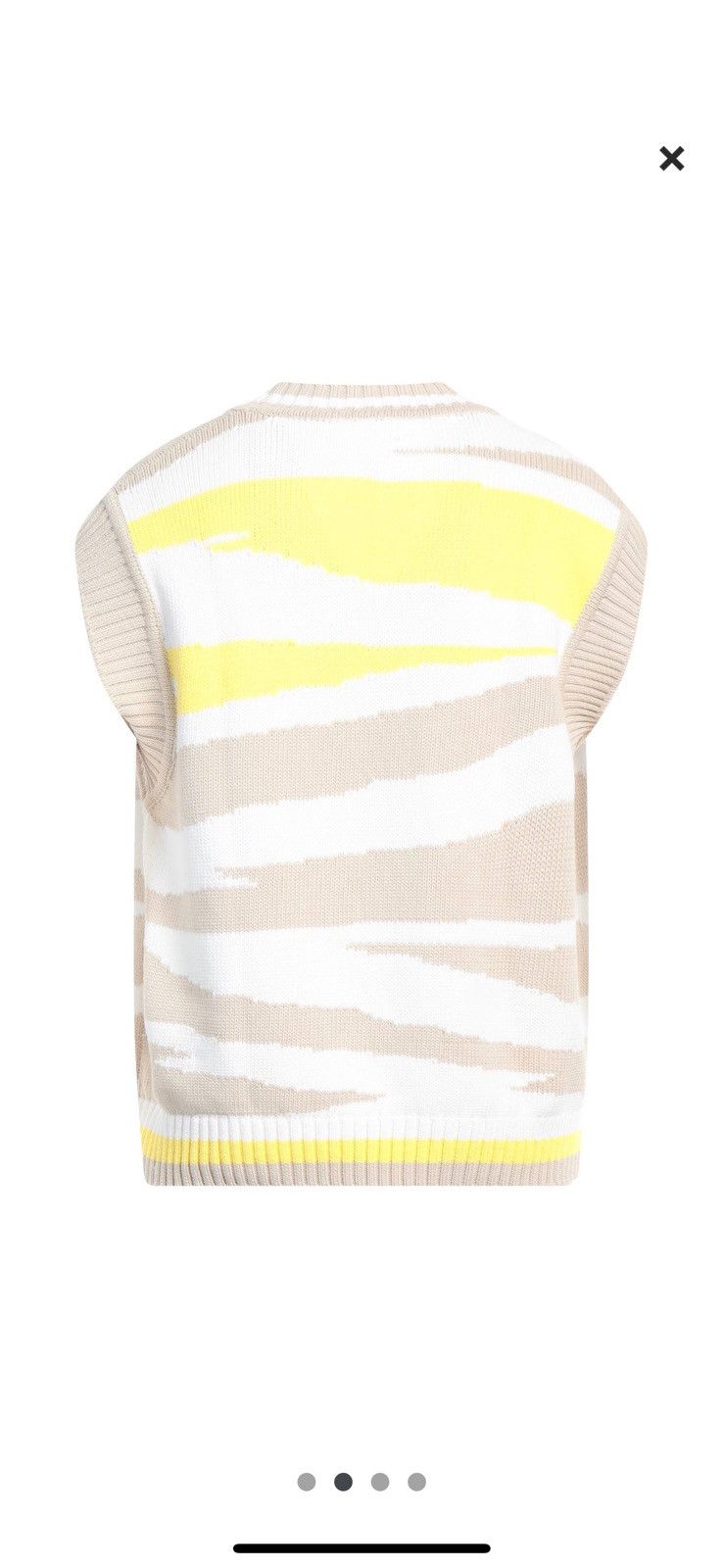 Missoni BNWT $925 sleeveless cotton sweater Size US L / EU 52-54 / 3 - 4 Thumbnail
