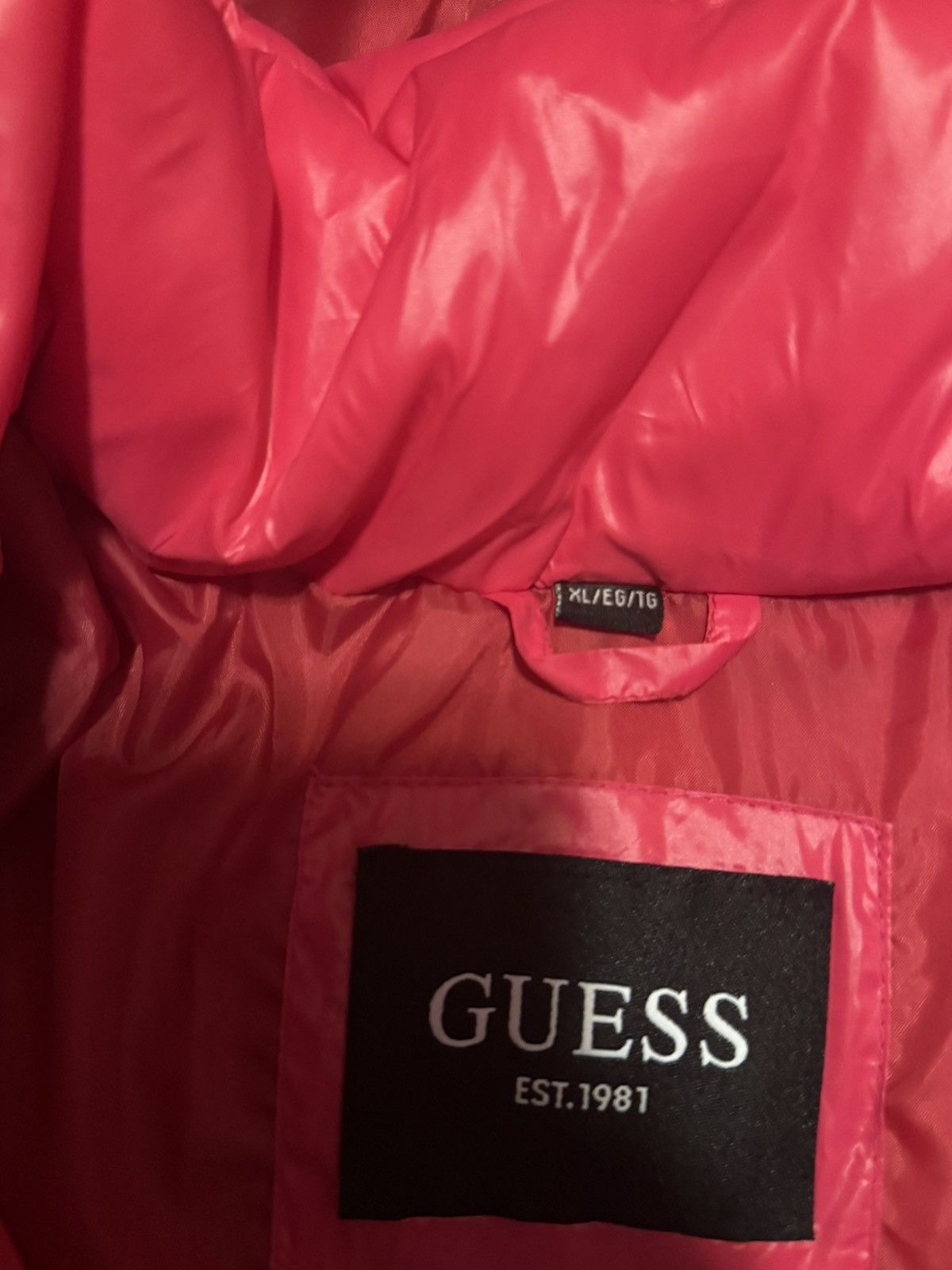 Guess Guess Hooded Puffer Jacket Size XL / US 12-14 / IT 48-50 - 5 Thumbnail