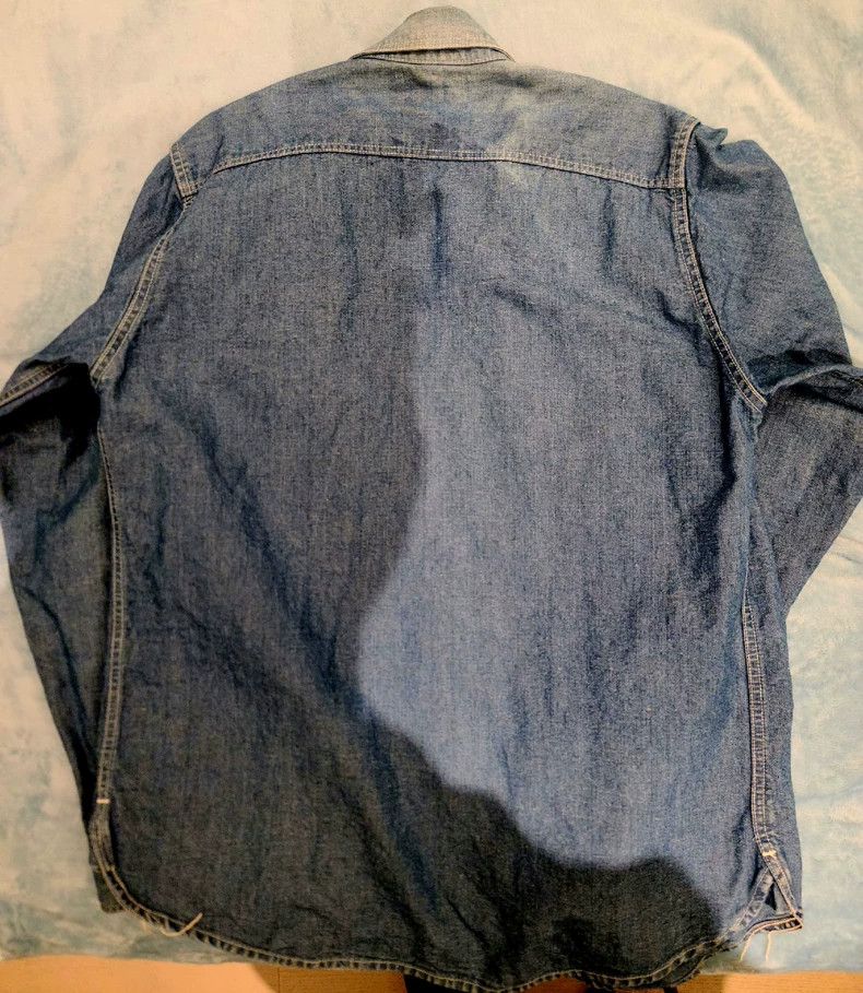 Freewheelers Freewheelers size 17 Blue Youth Cloth Fruit Button Shirt Size US M / EU 48-50 / 2 - 2 Thumbnail