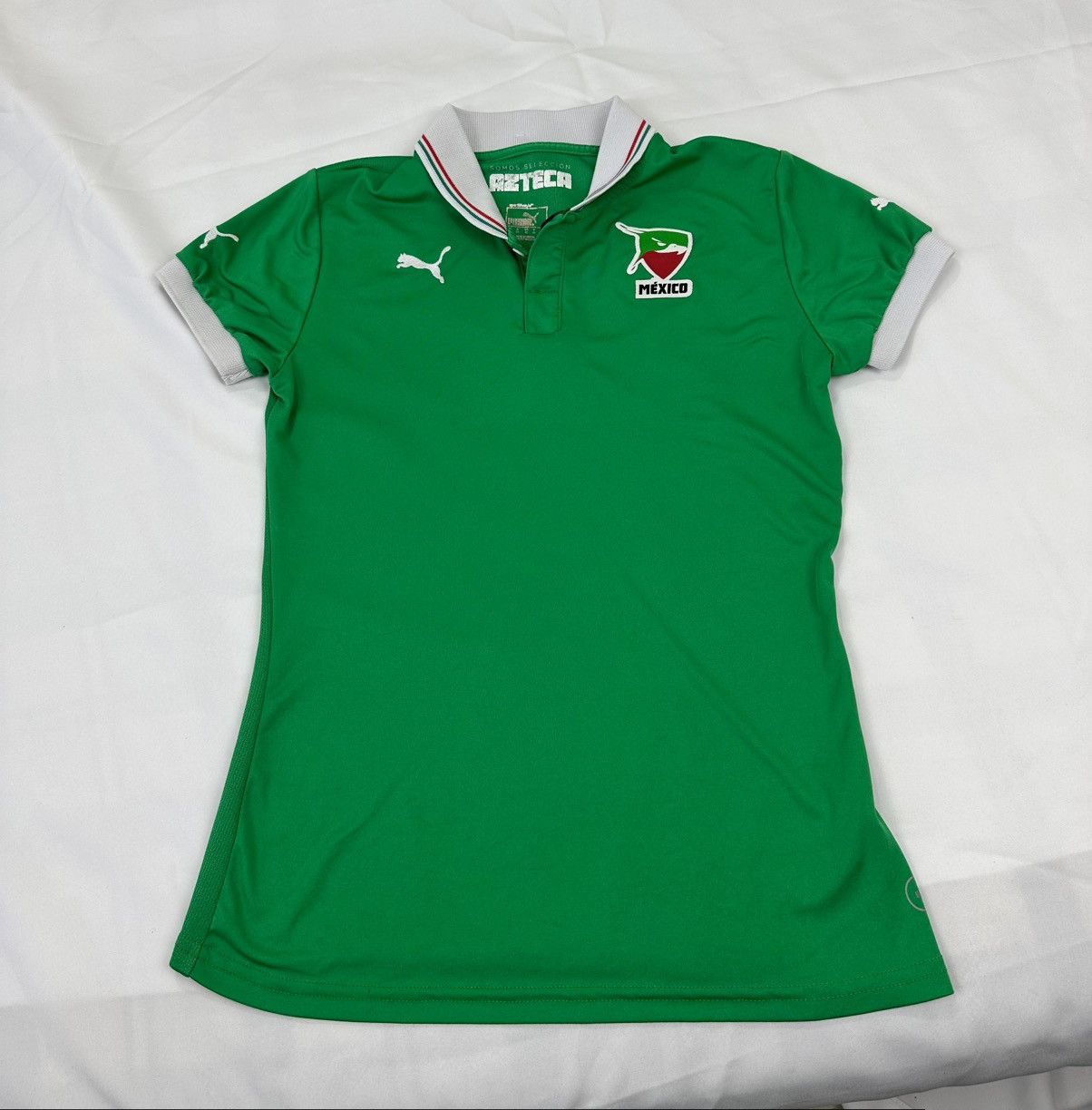 Puma Rare Women’s Puma Mexico Blockcore Jersey 2014 World Cup M Size M / US 6-8 / IT 42-44 - 2 Thumbnail